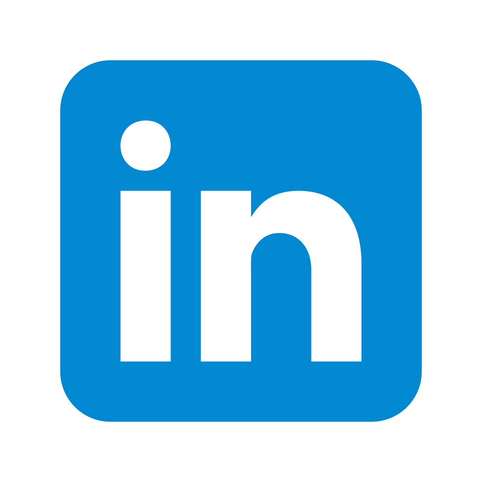LinkedIn logo.