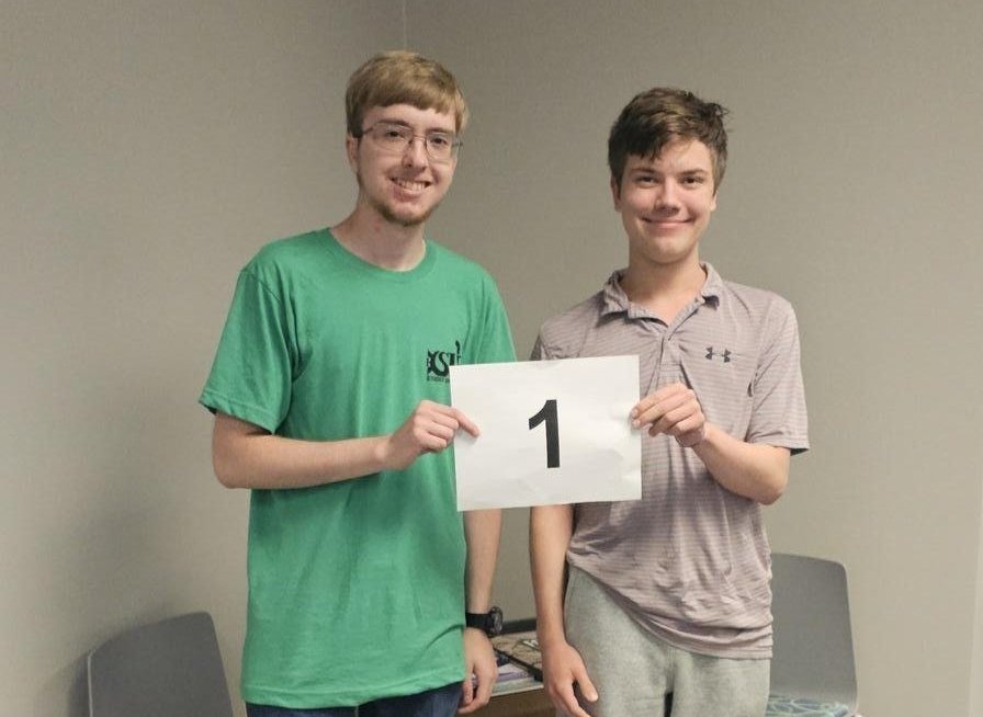 Marshall Reinkemeyer and Renton Smartt, winners of the Campus Impact Challenge.