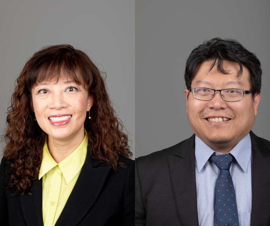  Dr. Cecil Chua and Dr. Bih-Ru Lea.