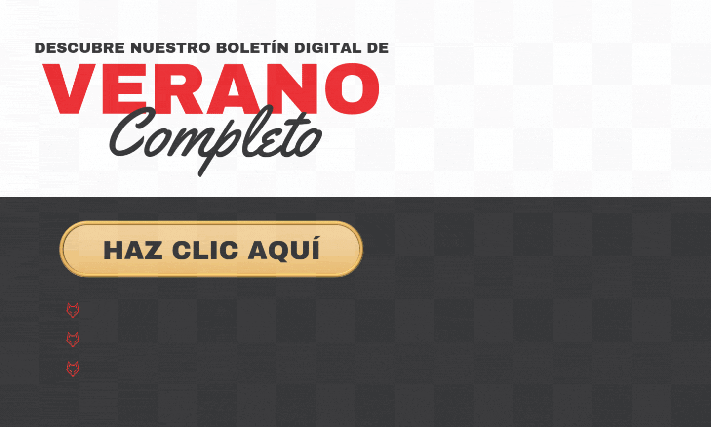 DESCUBRE NUESTRO BOLETÍN DIGITAL DE VERANO COMPLETO