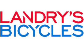 a red and blue text on a black background