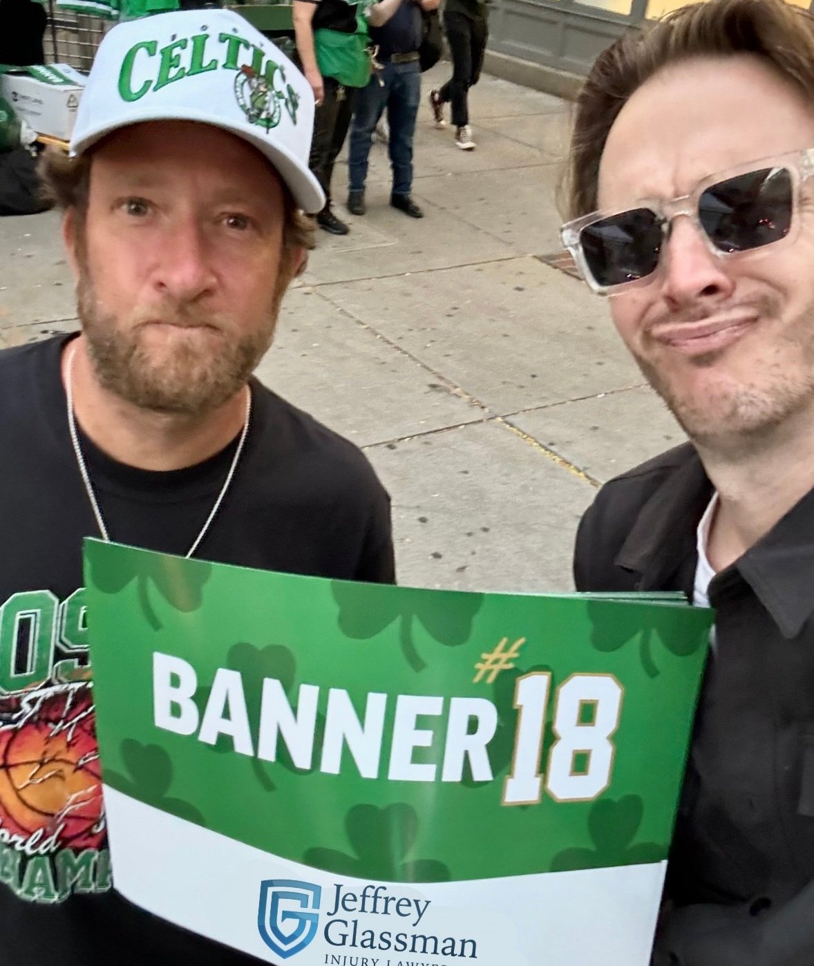 Believe in Boston! Celtics Banner 18