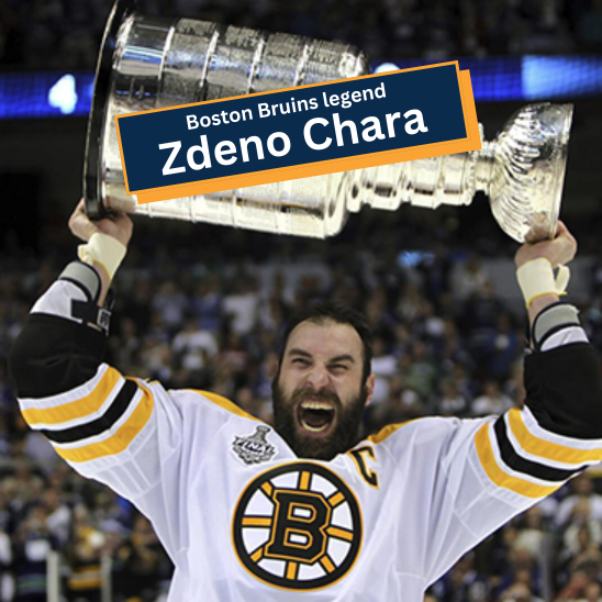 Boston Bruins legend Zdeno Chara 