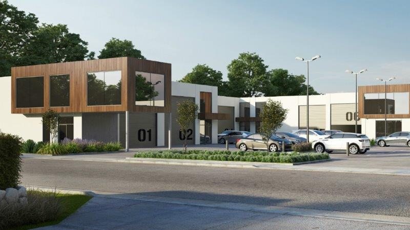 Pontington Business Park render