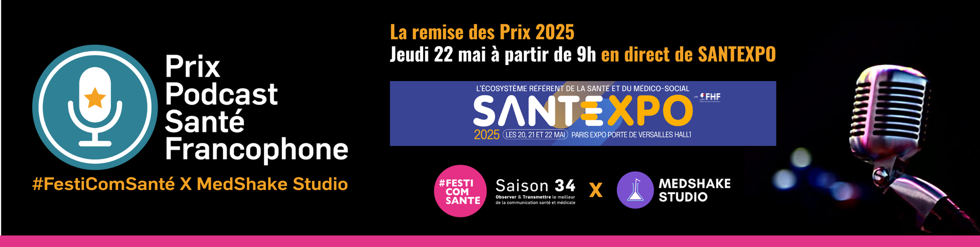 Prix du Podcast Santé Francophone 2025