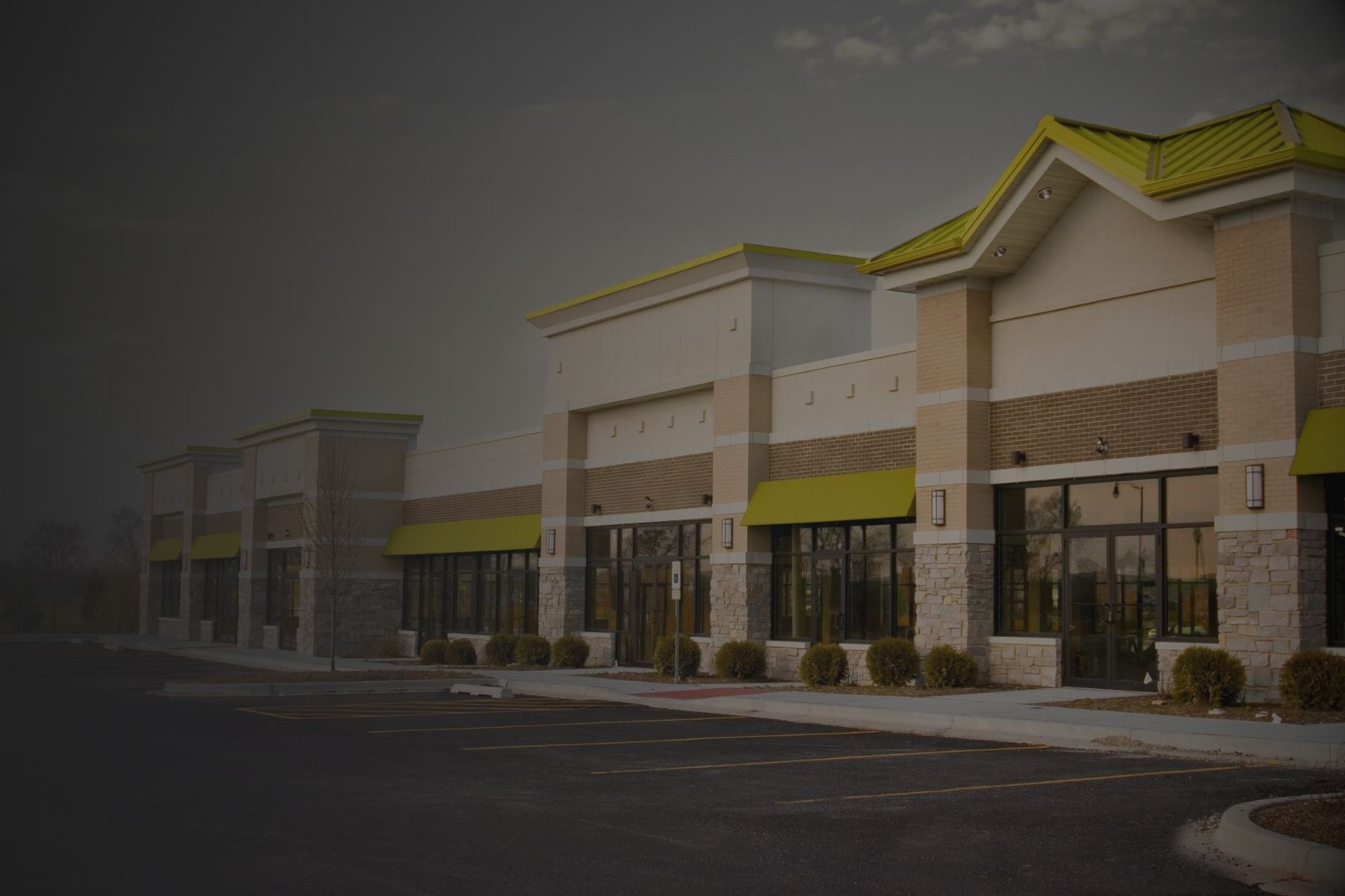 Retail strip centre