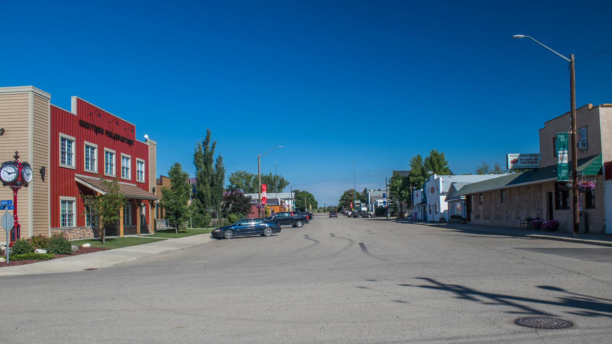 Downtown Rockyford Alberta community image