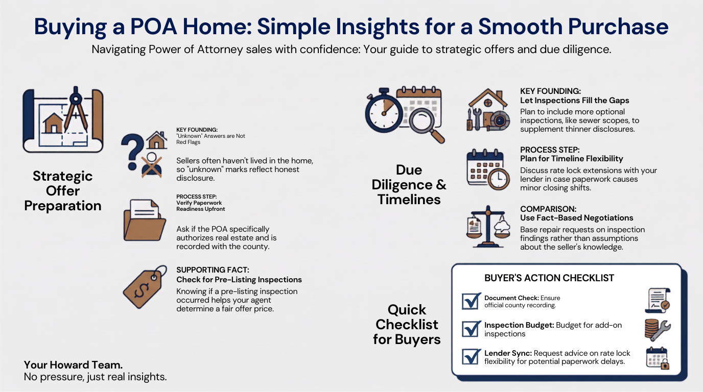 Infographic summarizing Oregon rural home seller requirements including mandatory well water testing, submitting results to the Oregon Health Authority, DEQ-certified septic disclosure, zoning and water rights impact on value, outbuilding appraisal considerations, and booking rural contractors early Infographic summarizing Oregon rural home seller requirements including mandatory well water testing, submitting results to the Oregon Health Authority, DEQ-certified septic disclosure, zoning and water rights impact on value, outbuilding appraisal considerations, and booking rural contractors early