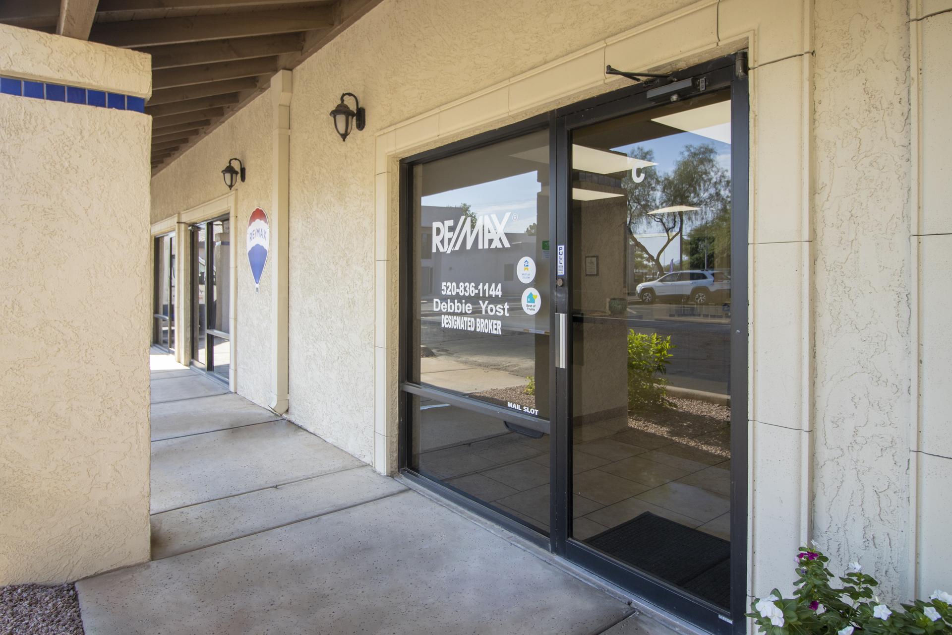 Suite C Entrance at Yost Realty Group
