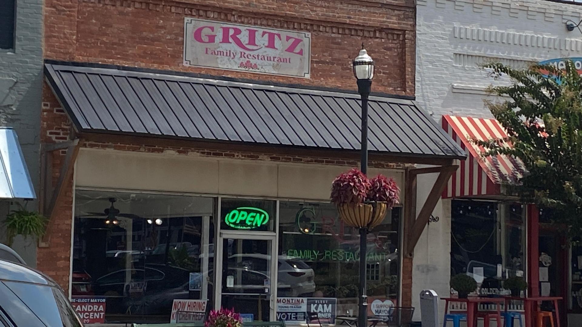 Gritz Family Restaurant on the historic downtown square in McDonough Georgia Gritz Family Restaurant on the historic downtown square in McDonough Georgia