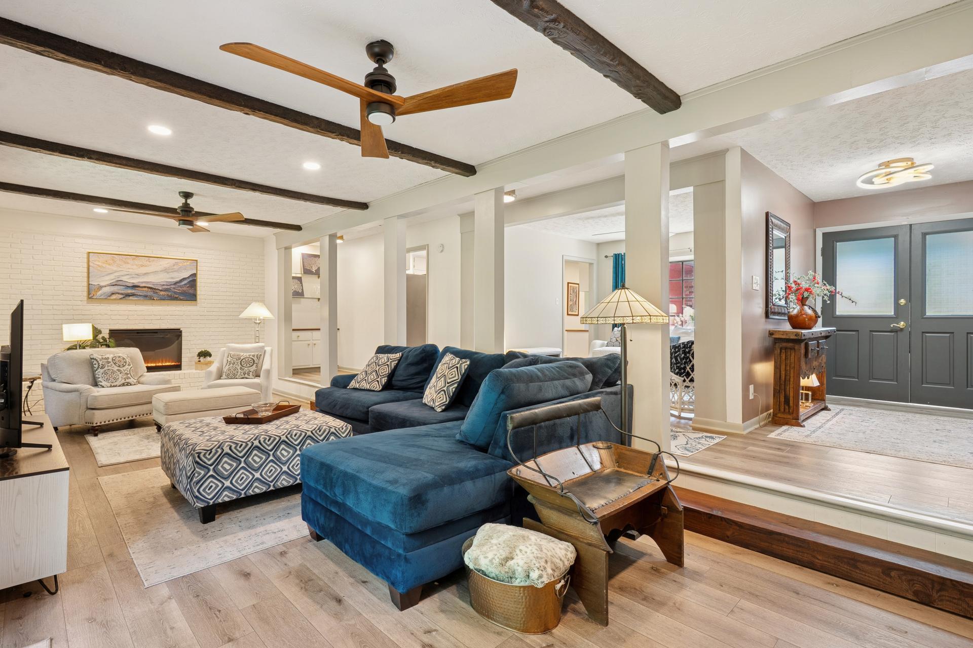 staged living room Henry County GA home for sale staged living room Henry County GA home for sale