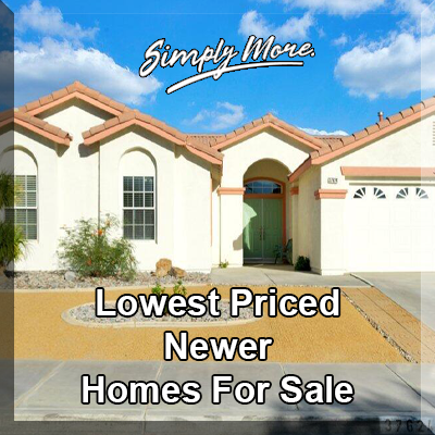 Palm Desert Lowest Priced Newer Homes For Sale