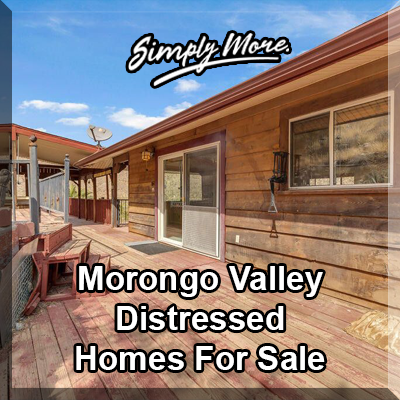 Morongo Valley Distressed Homes For Sale