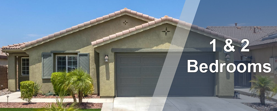 Lowwest priced 1 & 2 Bedroom Homes For Sale in Indio