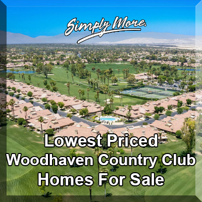 Palm Desert Lowest Price Woodhaven Country Club Golf Resort Homes For Sale
