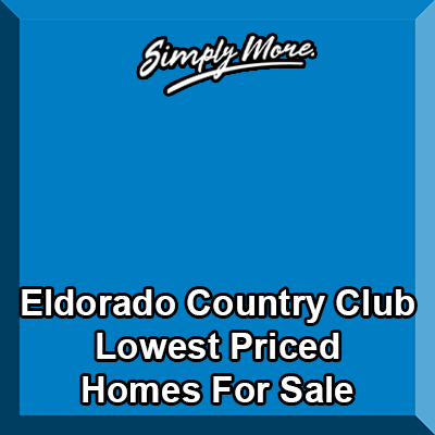 Indian Wells Lowest Priced El Dorado Country Club Golf Resort For Sale