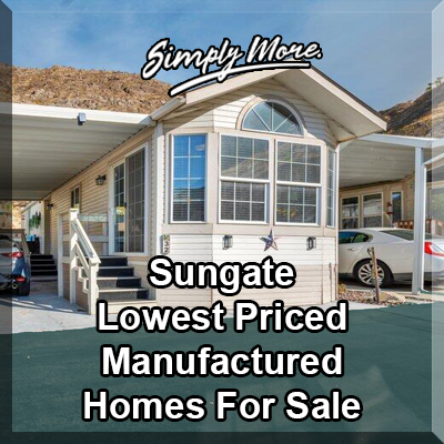 Sungate Cathedral City 55+ Retirement Community Manufactured Homes For Sale