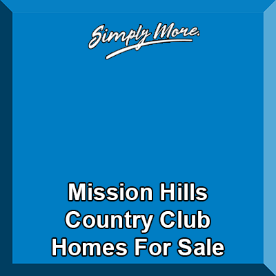 Rancho Mirage Lowest Price The Springs Country Club Golf Resort Homes For Sale