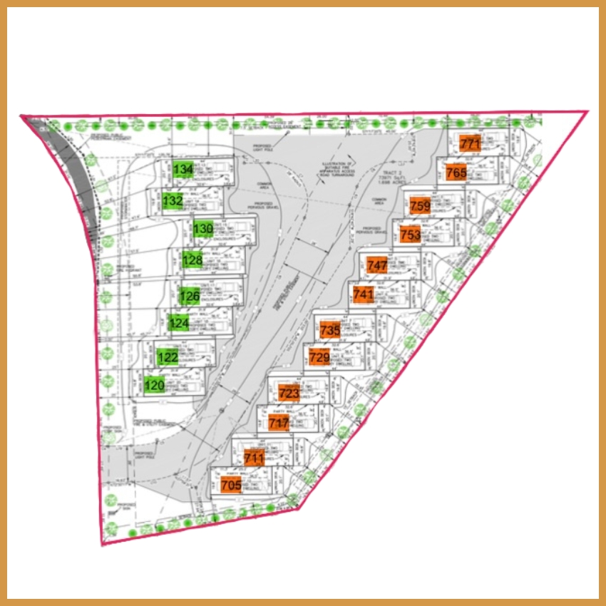 Dune Ridge Townhomes Property Layout Dune Ridge Townhomes Property Layout