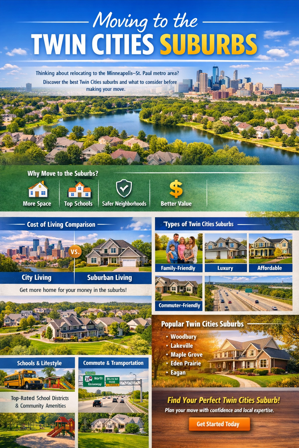 Moving to the Twin Cities suburbs