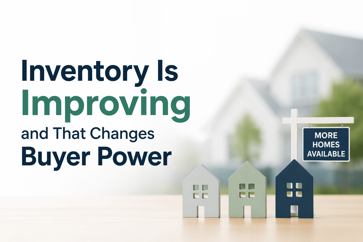Improving housing inventory in Northern Utah 2026 giving buyers more power