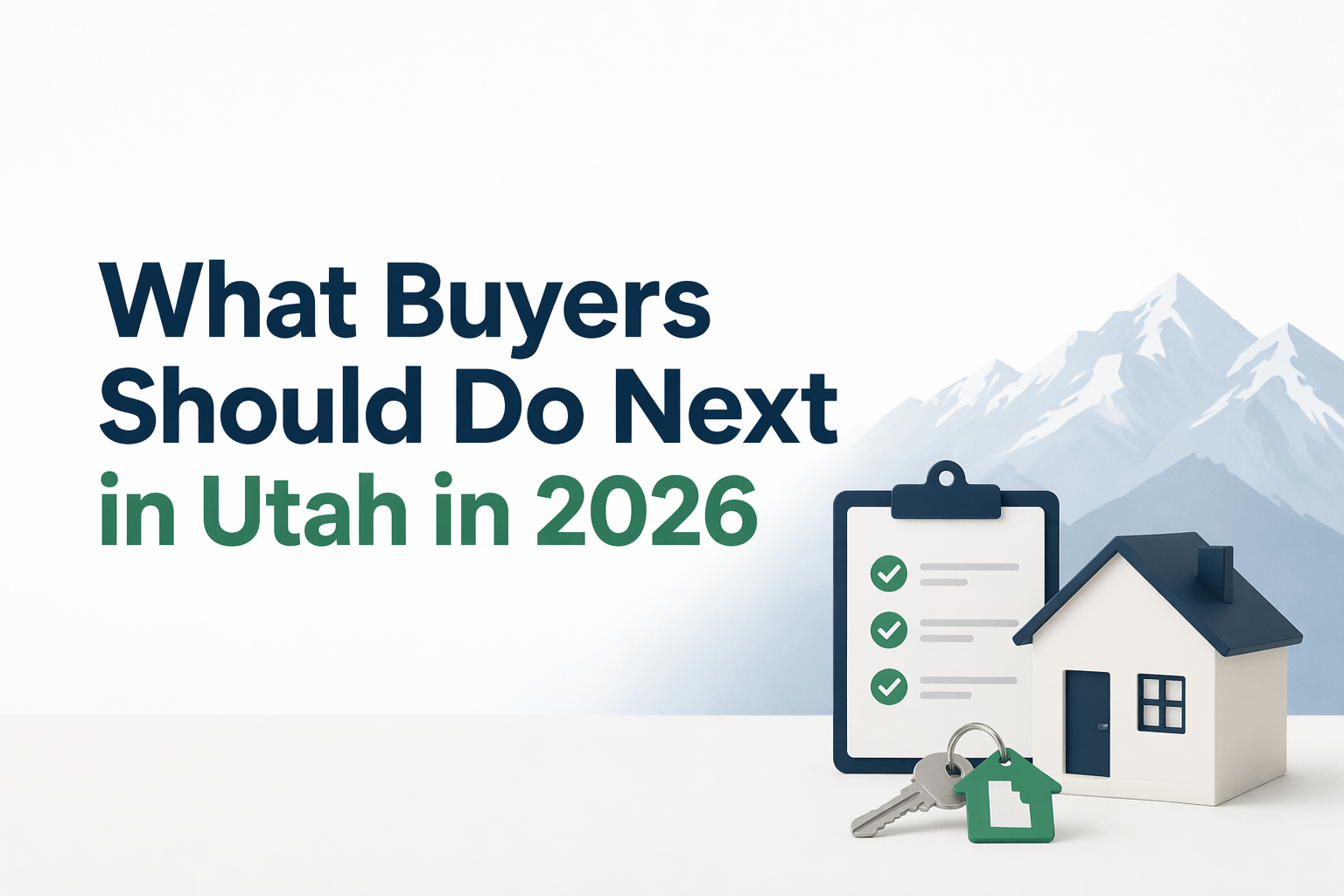 What buyers should do next when purchasing a home in Utah in 2026