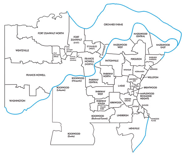 SCHOOLS IN ST LOUIS AND ST CHARLES COUNTY