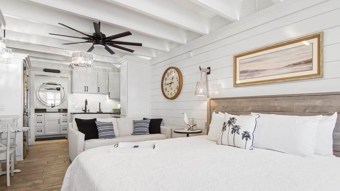 luxurious bedroom in the fontainebleau condo