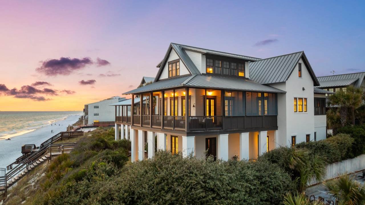blue mountain beach homes located on the gulf coast with amazing view