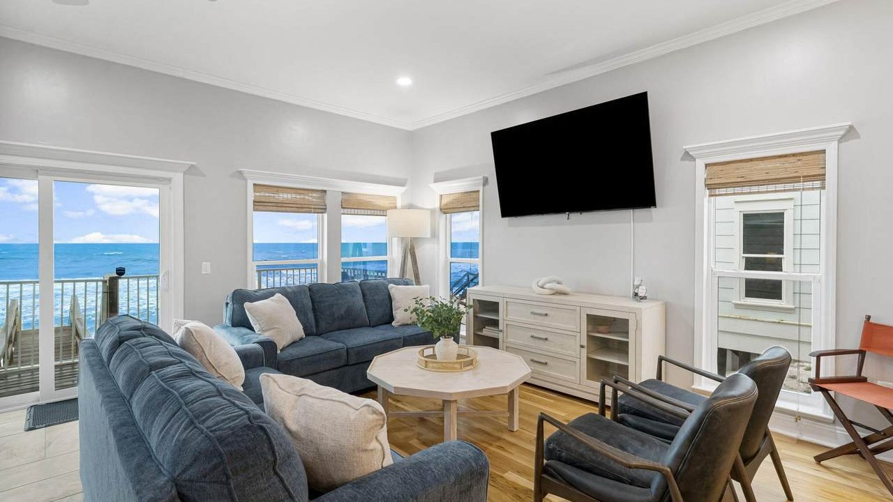 luxurious living room in a port st. joe home