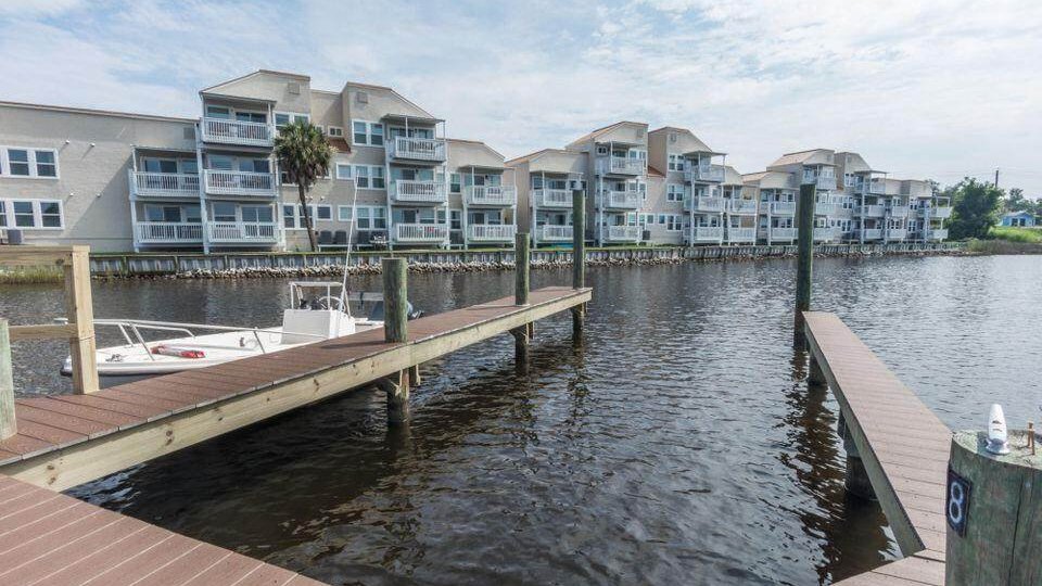 view of the dock and bayou point villas condos view of the dock and bayou point villas condos