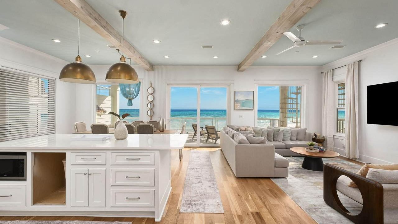 luxurious kitchen inside a panama city beach condo luxurious kitchen inside a panama city beach condo