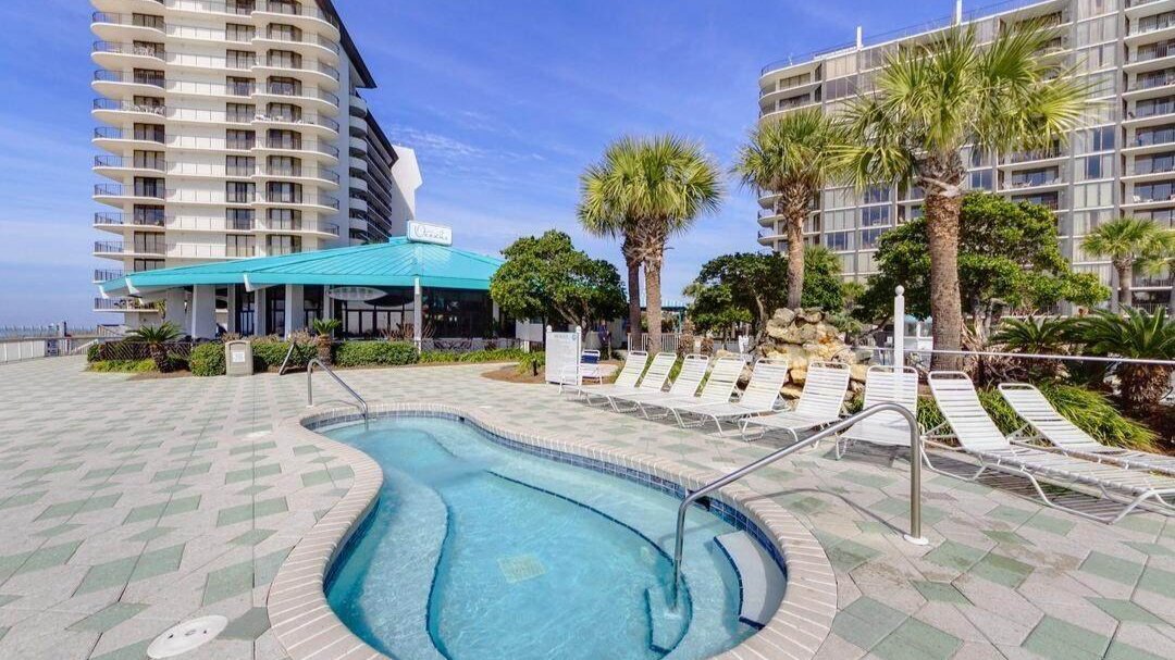 the leeward key condos and one of its pools the leeward key condos and one of its pools