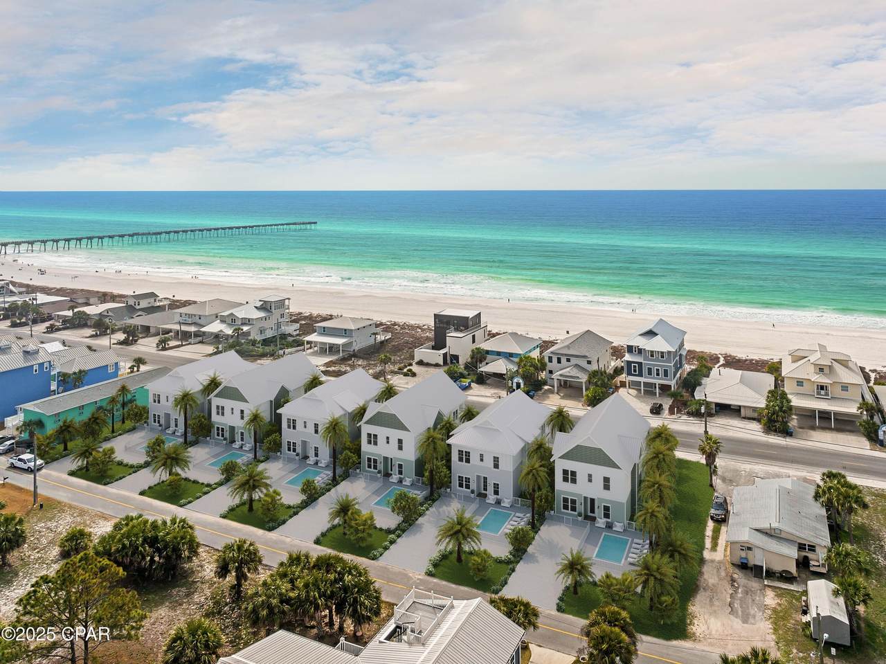 coastal community of pier park homes