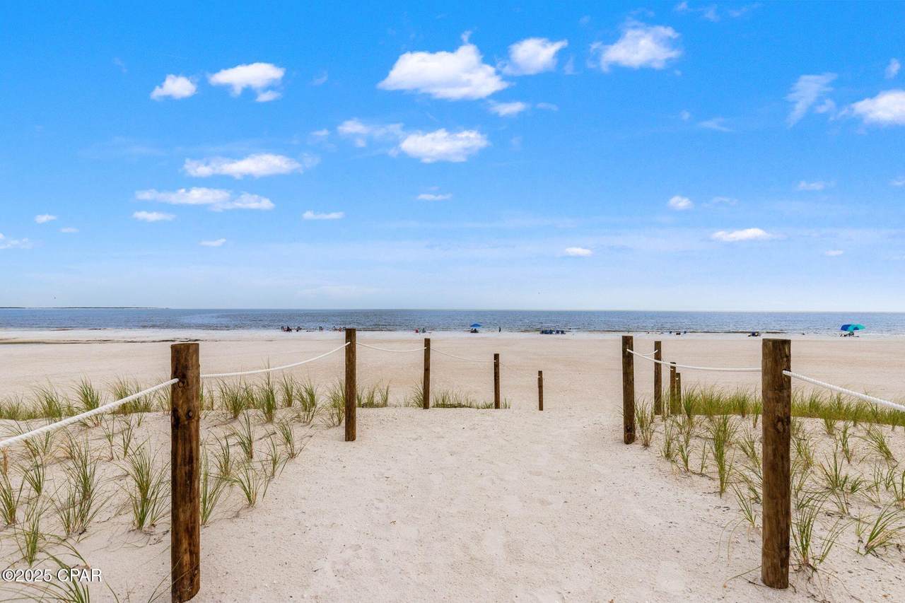 view from one of the private panama city beach homes for sale