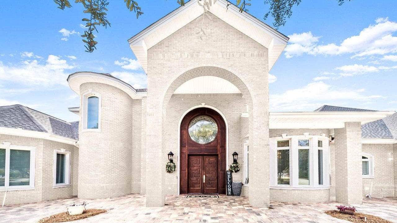 Uniquely styled panama city home