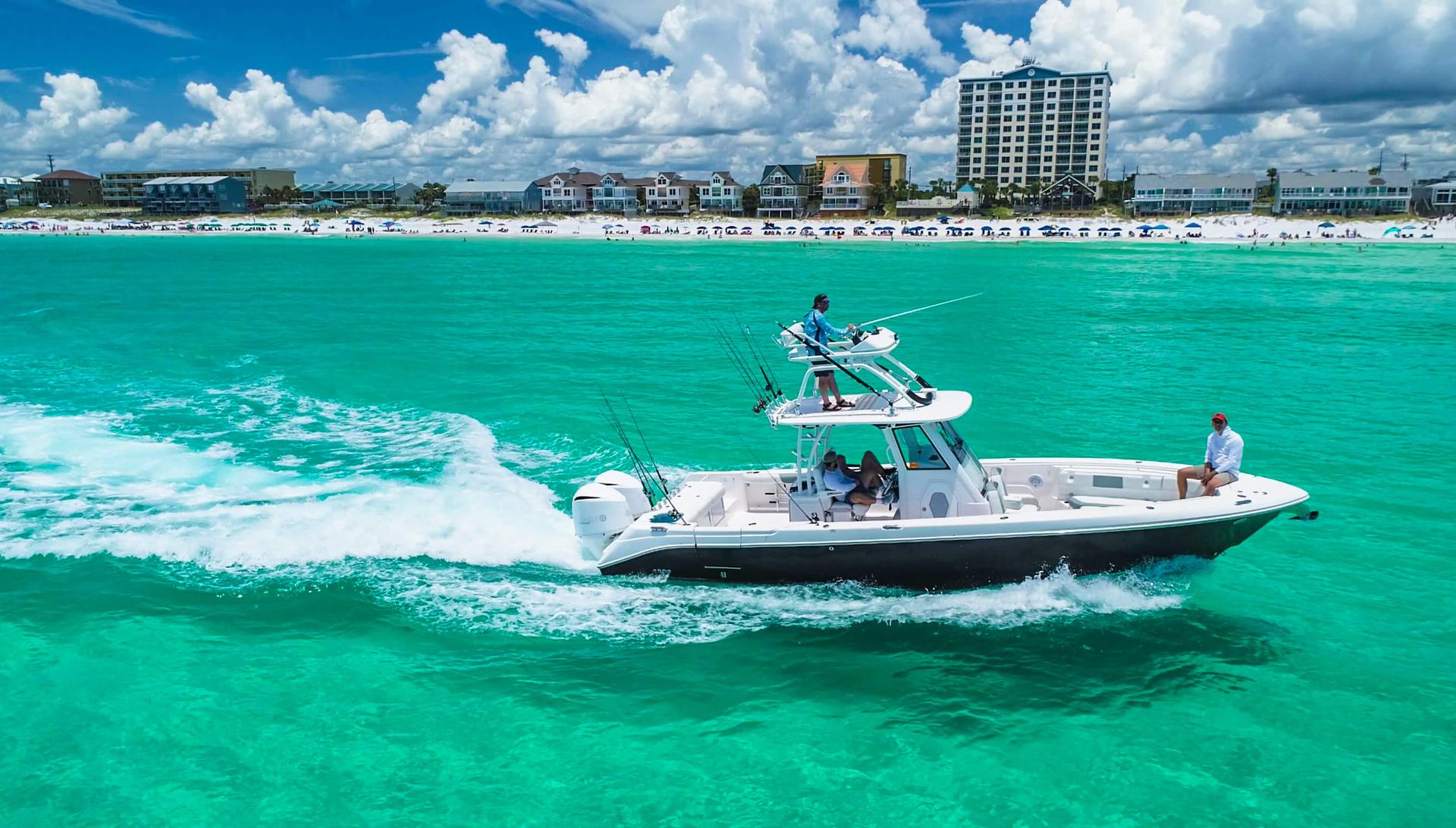 Destin homes offering direct fishing opportunities