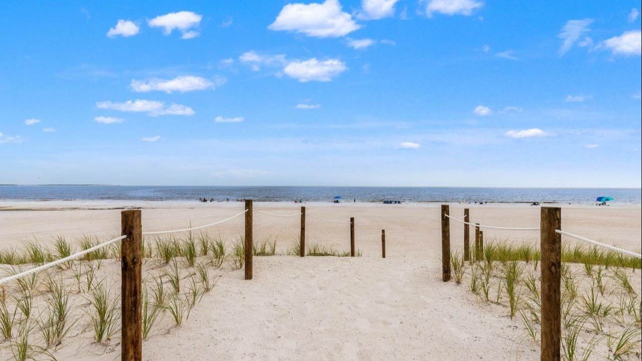direct beach access near the paradise shore condo