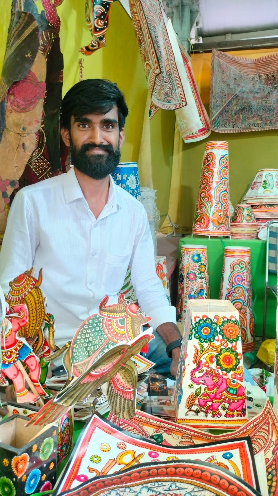 Sindhe Siva Leather Puppetry