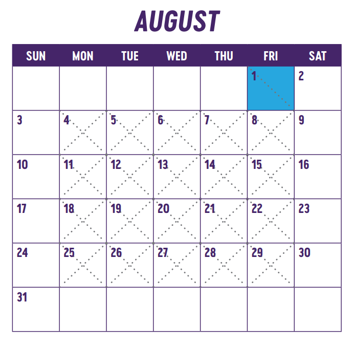 June Congressional Calendar