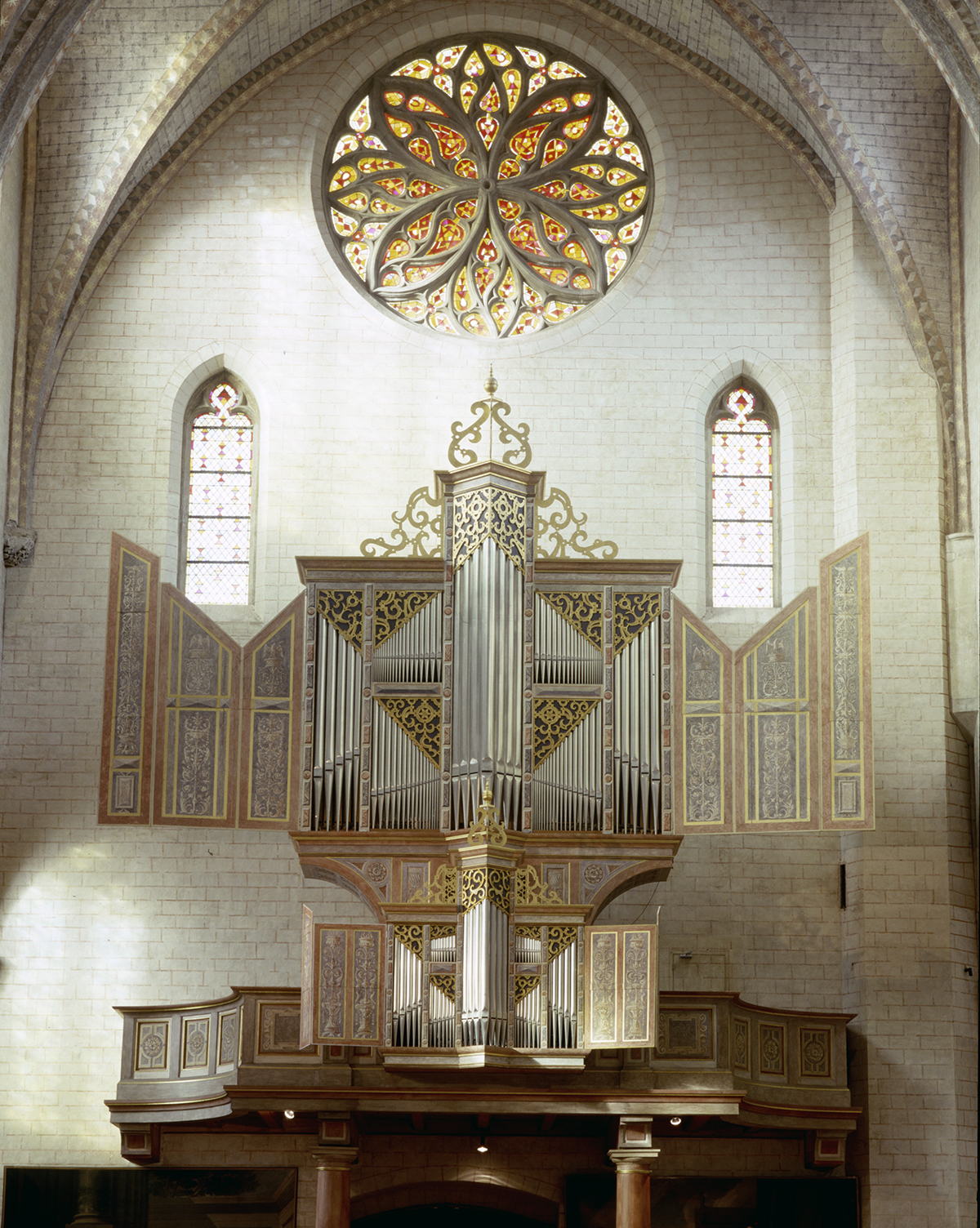 L'orgue dans l'église du Musée des Augustins 