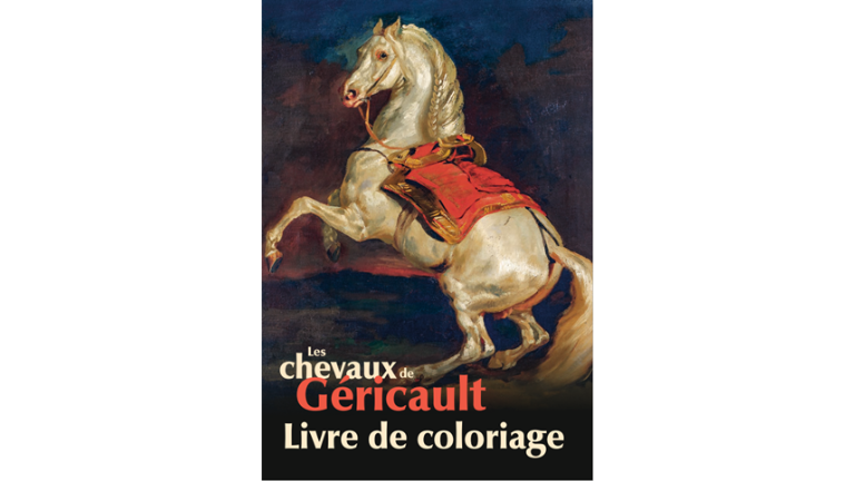 Livre de coloriage « Les chevaux de Géricault » © Paris Musées