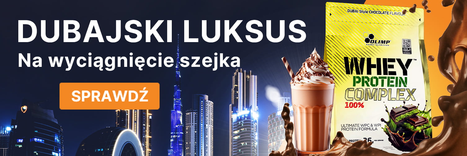 MEGA promocja na białko  o smaku dubajskiej czekolady – najwyższa jakość w najlepszej cenie!