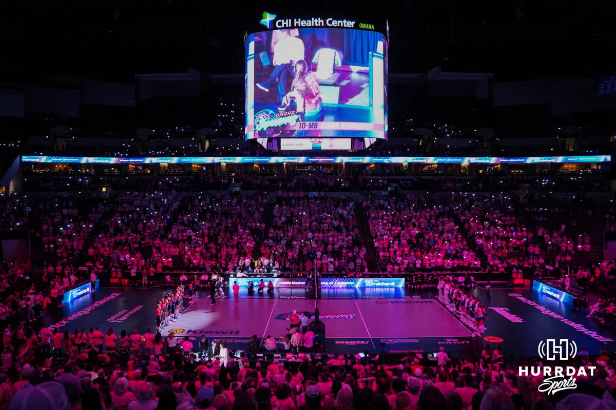 Omaha Supernovas vs Orlando Valkyrie. Images provided by Hurrdat Sports