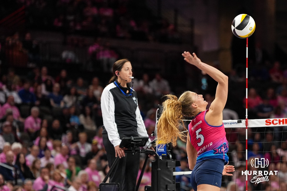 Omaha Supernovas vs Orlando Valkyrie. Images provided by Hurrdat Sports