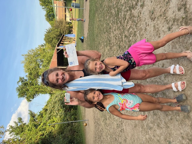 Raffle Winner Mary Stehle
