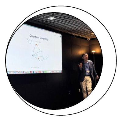 Dr. Ma giving the keynote at IBM headquarters