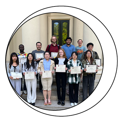 Pictured: Recipients of 2025 Graduate Student Awards