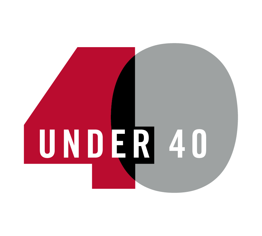 UGA's 40 Under 40 logo