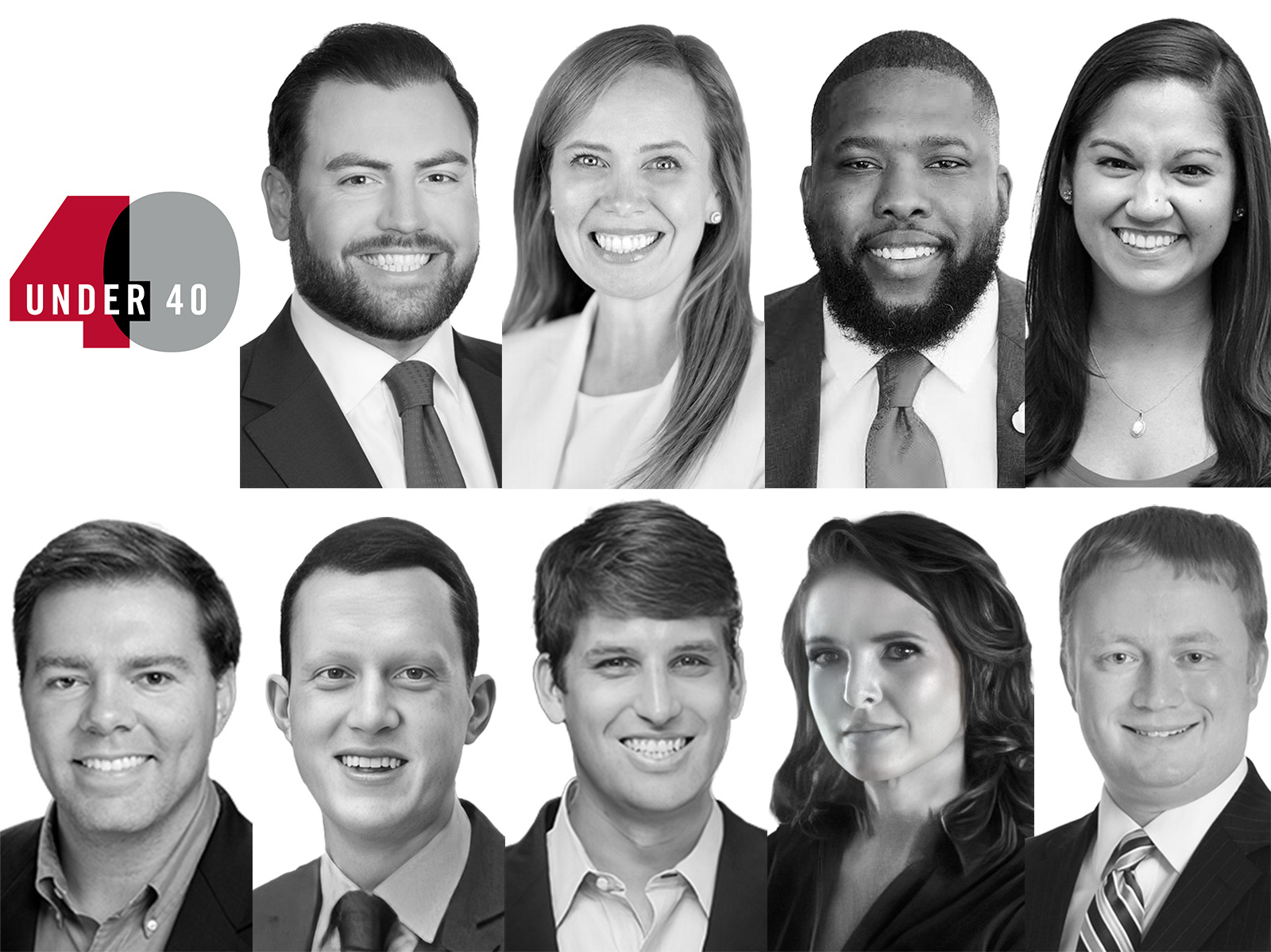 Headshots of Jeremy Adams, Tamara Branch, Rod Cargill,Brittany S. Chitwood, Candler Cook,William Ferrand, Alex Hill, Jessica J. Pittard, Thomas C. Presley